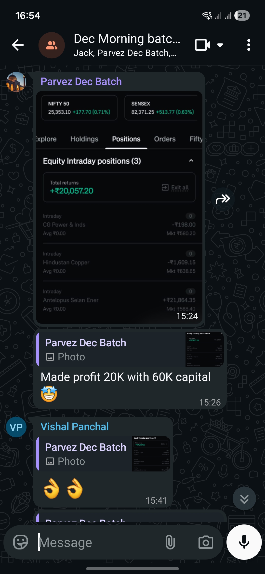 Student profit proof